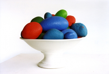  Jean-Michel Sanejouand, Coupe de cailloux peints, 1963